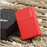 Запальничка Zippo 233ZL CLASSIC red matte with zippo