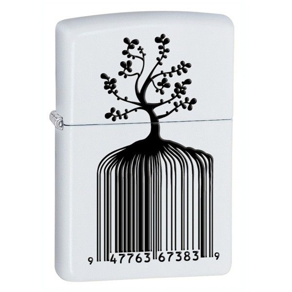 Запальничка Zippo 28296 Identity Tree Barcode Lighter