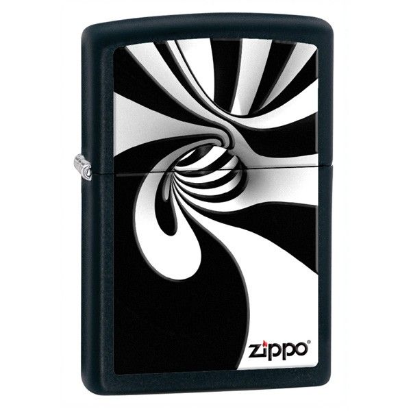 Запальничка Zippo 28297 Spiral Black/White