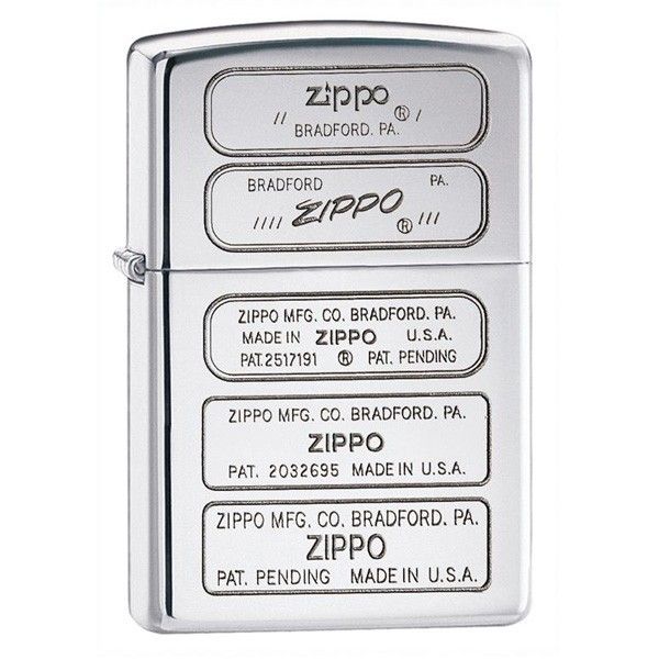 Запальничка Zippo Bottom Stamps 28381