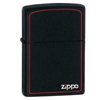 Фото Комплект Zippo Запальничка 218 ZB CLASSIC black matte with zippo + Бензин + Кремені в подарунок