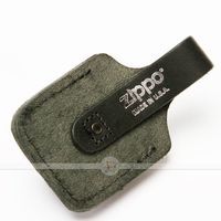 Комплект Zippo Запальничка 200 CLASSIC brushed chrome + Бензин + Кремені в подарунок + Чохол з прорізом LPTBK