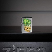 Запальничка Zippo 250 Leaf Skull Pineapple