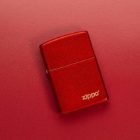 Запальничка Zippo Anodized Red Zippo Lasered 49475 ZL