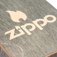 Фото Комплект Zippo Подарункова упаковка + Бензин + Кремені в подарунок 