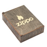 Комплект Zippo Запальничка 205 Пес Патрон 205PP + Бензин + Кремені + Подарункова коробка