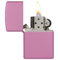 Запальничка Zippo Regular pink matte 238