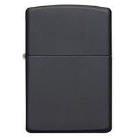 Комплект Zippo Запальничка 218 CLASSIC black matte + Подарункова упаковка + Бензин + Кремені