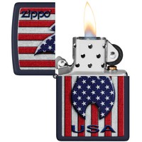 Фото Запальничка Zippo Patriotic Flame Design 48560