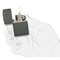 Подарунковий набір Zippo Запальничка 221 + Коробка + Бензин + Кремні + Чохол molle мультикам