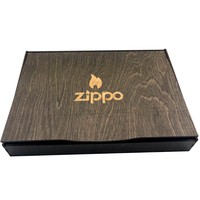 Подарунковий набір Zippo Запальничка 221 + Коробка + Бензин + Кремні + Чохол molle Піксель
