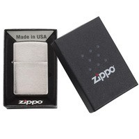 Запальничка Zippo 200 CLASSIC brushed chrome