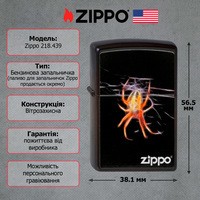 Запальничка Zippo 218.439 Yellow Spider
