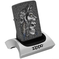 Запальничка Zippo Wolf Skull Feather Design 29863