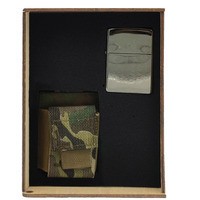 Фото Подарунковий набір Zippo Зажигалка 150 CLASSIC + Коробка + Чохол системи molle mz02mc мультикам