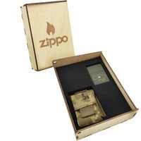 Фото Подарунковий набір Zippo Зажигалка 221U CLASSIC + Коробка + Чохол системи molle mz05px піксель
