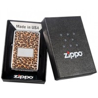 Запальничка Zippo 28047 LEOPARD PRINT POLISHED CHROME