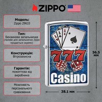 Фото Запальничка Zippo 250 Fusion Casino 29633
