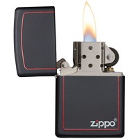 Запальничка Zippo 218 ZB CLASSIC black matte with zippo