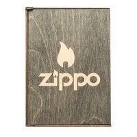 Подарунковий набір Zippo Запальничка 204B Tree of Life + Коробка + Бензин 3141 + Кремні 2406