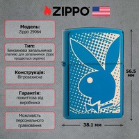 Запальничка Zippo 29064 Playboy Sapphire
