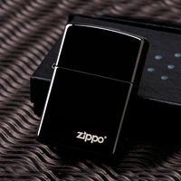 Запальничка Zippo 24756ZL EBONY W/ZIPPO LASERED