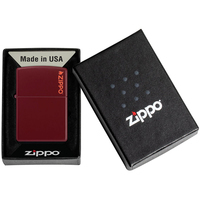 Запальничка Zippo 46021 Reg Merlot Matte w Zippo
