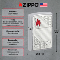 Запальничка Zippo 200 Tiles Emblem
