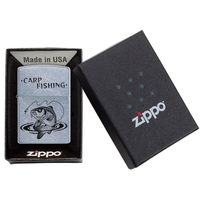 Запальничка Zippo 207 Carp CLASSIC street chrome