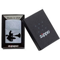 Запальничка Zippo 207 Fisherman CLASSIC street chrome