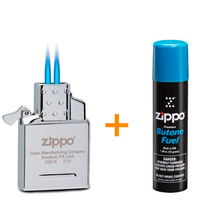 Комплект Zippo  Газовий инсерт до запальничок + Газ для запальничок