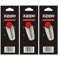 Фото Комплект Zippo Кремені Zippo 2406 для запальничок Zippo 3 шт 2406_3pcs